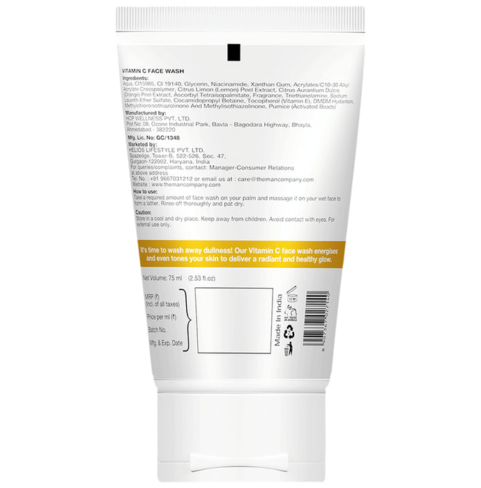 The Man Company Vitamin C & Niacinamide Face Wash