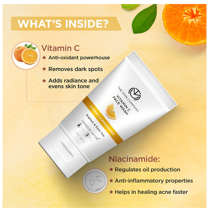 The Man Company Vitamin C & Niacinamide Face Wash