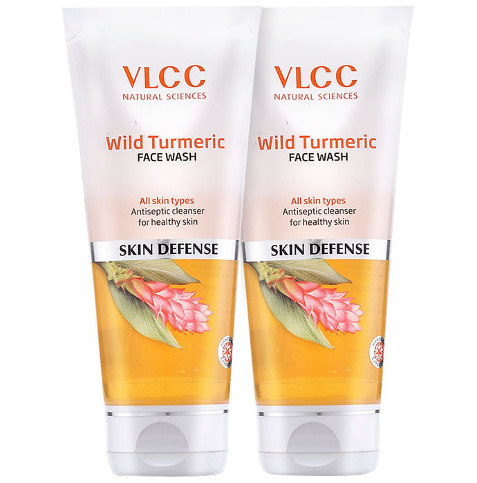 VLCC Face Wash (80ml Each) Wild Turmeric - Classic Derma