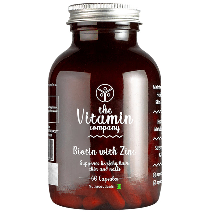 The Vitamin Company Biotin with Zinc Capsule - Classic Derma