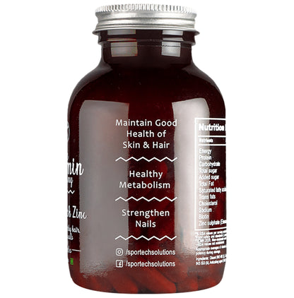 The Vitamin Company Biotin with Zinc Capsule