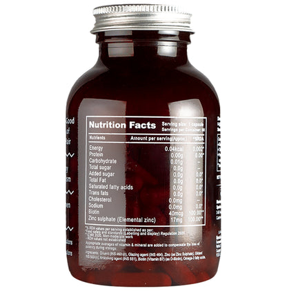 The Vitamin Company Biotin with Zinc Capsule