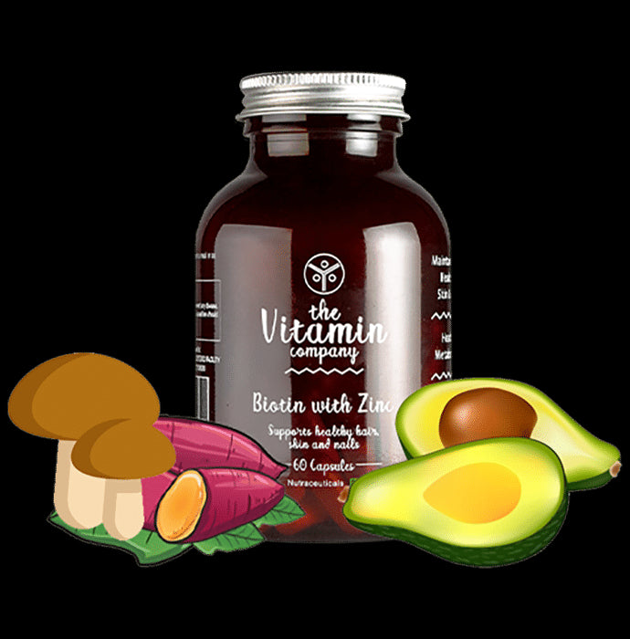 The Vitamin Company Biotin with Zinc Capsule