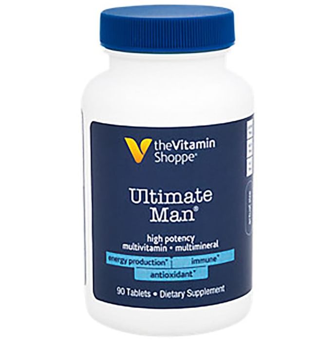 The Vitamin Shoppe Ultimate Man Multivitamin & Multimineral Tablet - Classic Derma