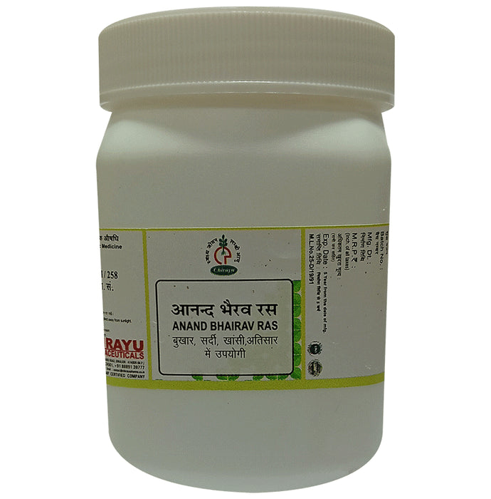 Chirayu Pharmaceuticals Anand Bhairav Ras - Classic Derma