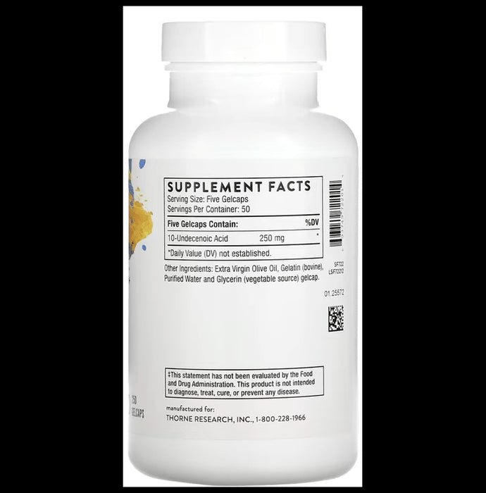 Thorne Undecylenic Acid Gelcaps