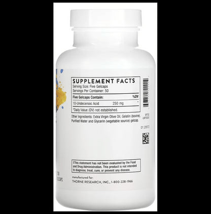 Thorne Undecylenic Acid Gelcaps