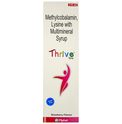Thrive Syrup Strawberry Sugar Free - Classic Derma