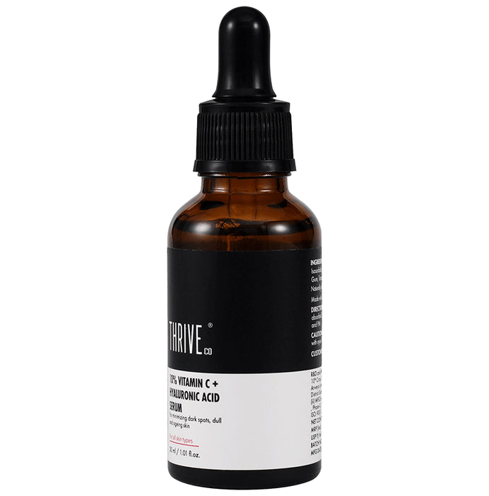 ThriveCo 10% Vitamin C + Hyaluronic Acid Serum
