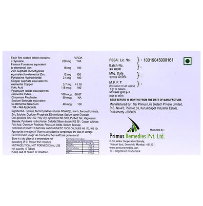 Thyrorich Plus Tablet