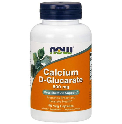 Now Foods Calcium D-Glucarate 500mg Veg Capsule - Classic Derma