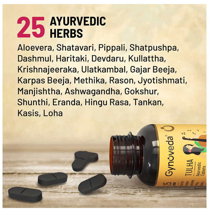 Gynoveda Tulha Ayurvedic Tablet (120 Each)