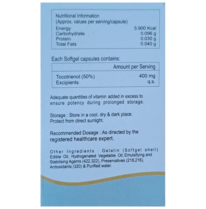 Tocodelta Soft Gelatin Capsule