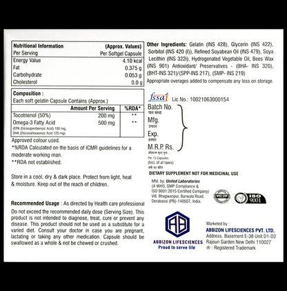 Tocotol-E Softgel Capsule