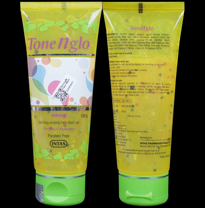 Tonenglo Skin Rejuvenating Face Wash Gel | Paraben Free - Classic Derma