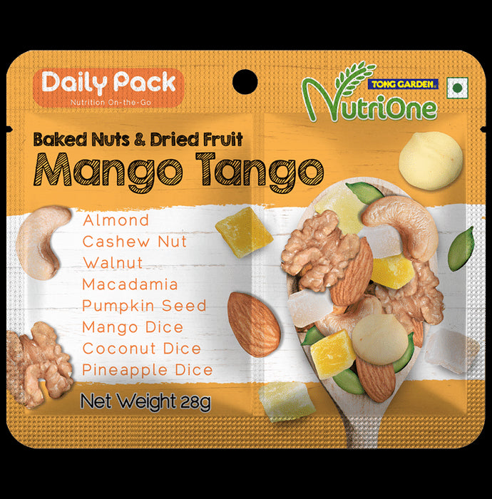 Tong Garden Nutrione Baked Nuts & Dried Fruit Daily Pack Mango Tango - Classic Derma