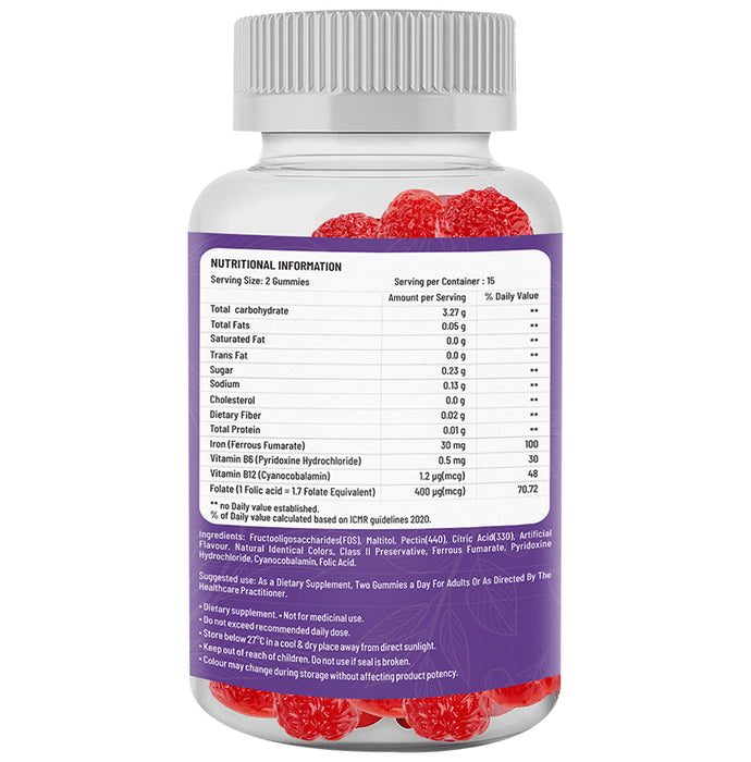 Top Gummy Prenatal + Iron Gummies Strawberry