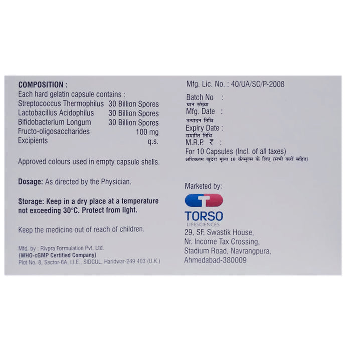 Torbiotic Forte Capsule