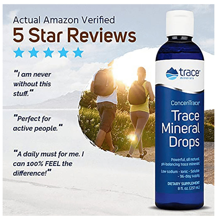 Trace Minerals Concentrace Mineral Drops (237ml Each)