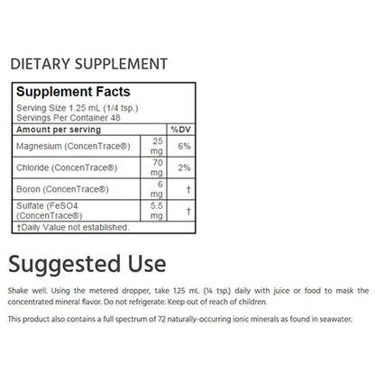 Trace Minerals Ionic Boron 6mg Liquimins (59ml Each)