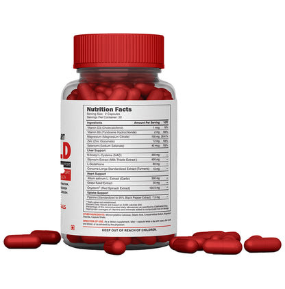 Transformium Wellness Liver & Heart Shield Capsule