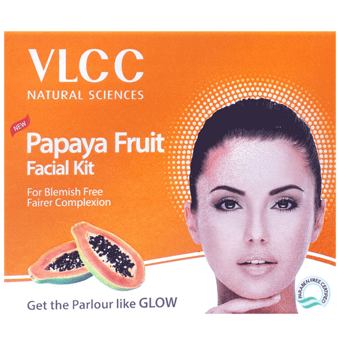 VLCC Natural Sciences Papaya Fruit Facial Kit - Classic Derma