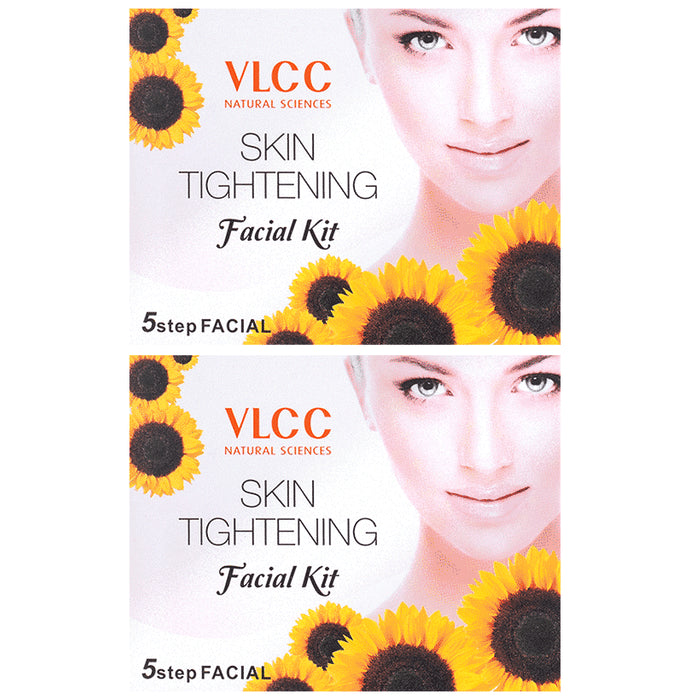 VLCC Natural Sciences Skin Tightening Facial Kit (25gm Each) - Classic Derma