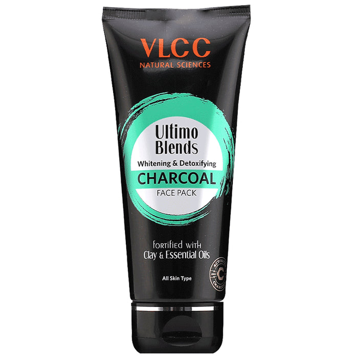 VLCC Natural Sciences Ultimo Blends Charcoal Face Pack - Classic Derma