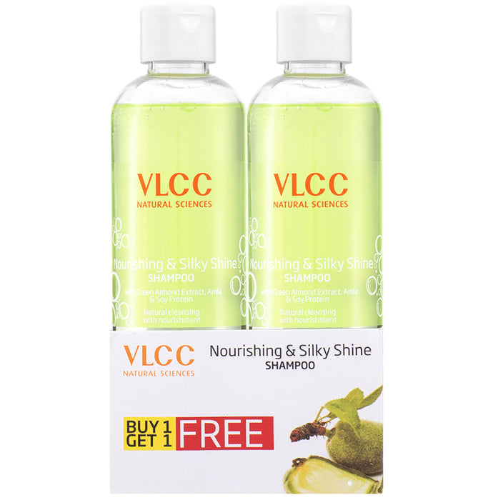 VLCC Nourishing & Silky Shine Shampoo (350ml Each) - Classic Derma