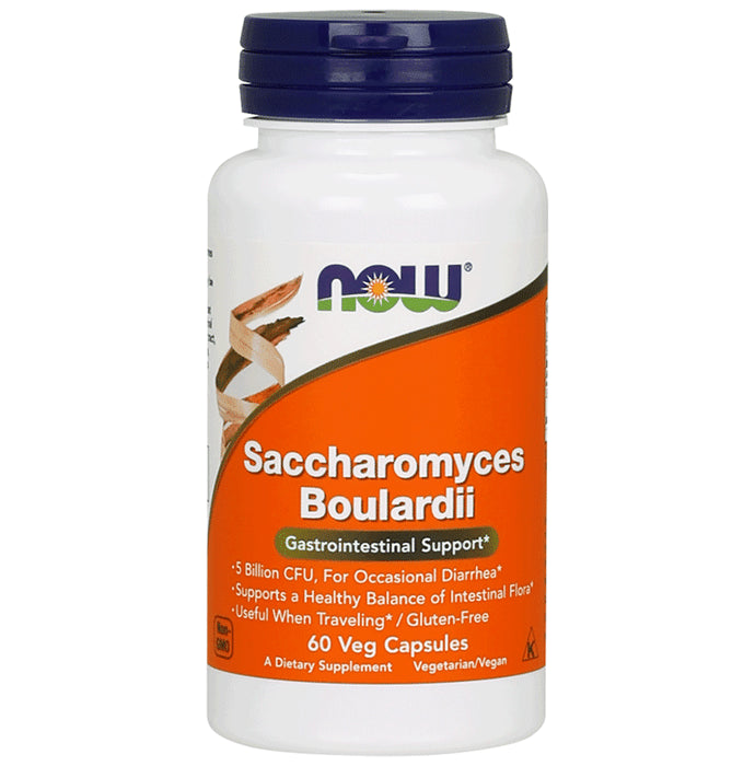 Now Saccharomyces Boulardii Veg Capsules - Classic Derma