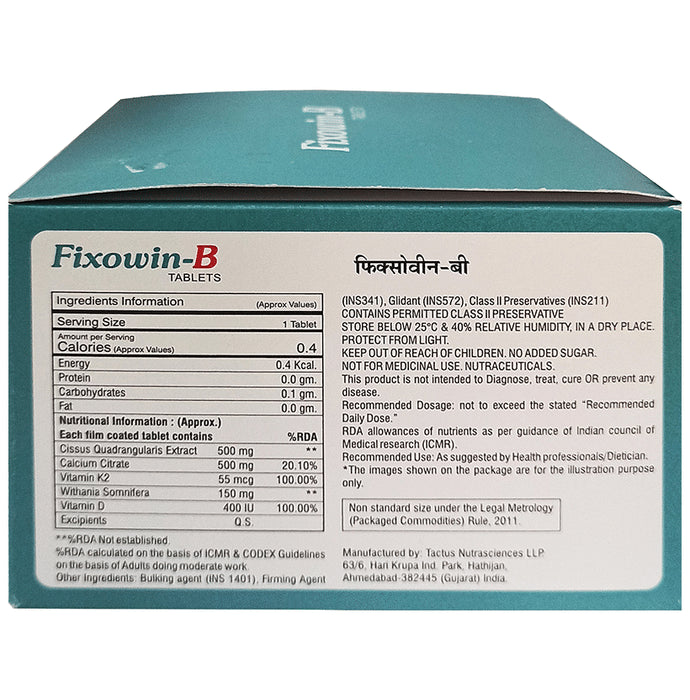 Trio Fixowin-B Tablet (10 Each)