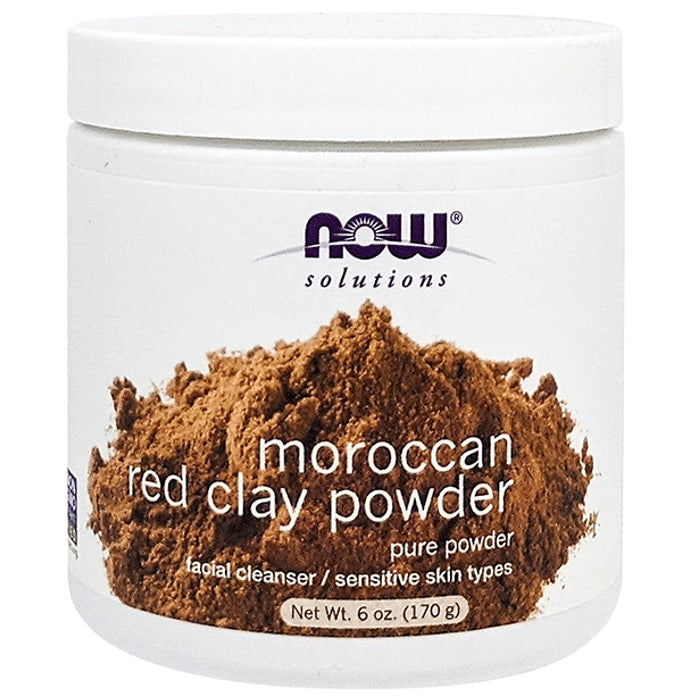Now Solutions Moroccan Red Clay Pure Powder - Classic Derma