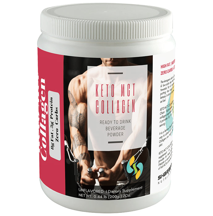 Sharrets Nutritions Keto MCT Collagen Powder Unflavored - Classic Derma