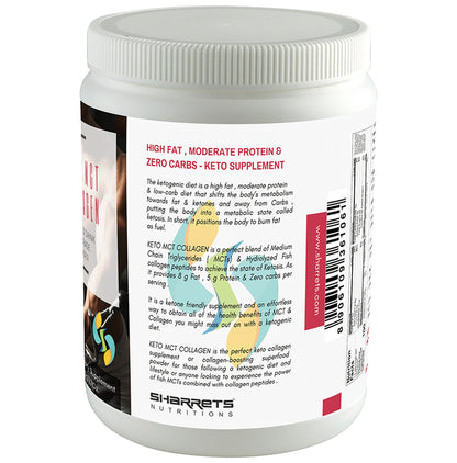 Sharrets Nutritions Keto MCT Collagen Powder Unflavored