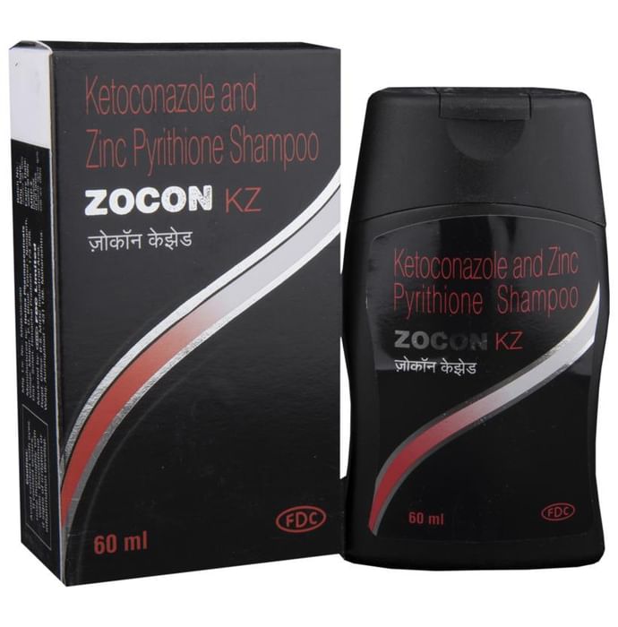 Zocon KZ Shampoo | Fights Dandruff & Seborrhoeic Dermatitis of Scalp - Classic Derma