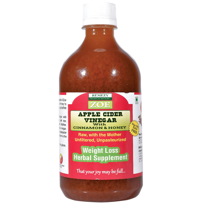 Zoe Apple Cider Vinegar Blended with Cinnamon and Honey - Classic Derma