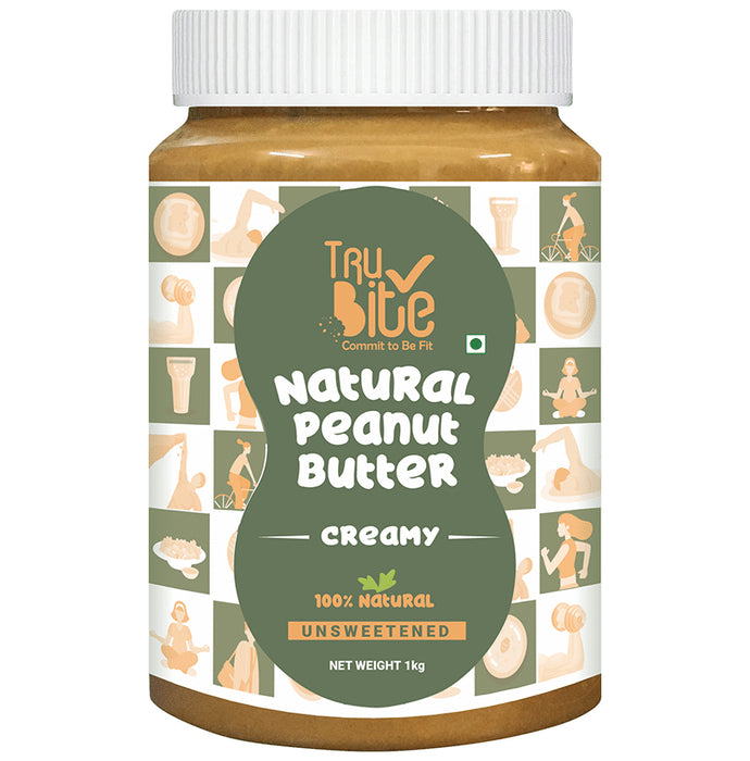 Tru Bite Natural Peanut Butter Creamy - Classic Derma