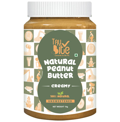 Tru Bite Natural Peanut Butter Creamy - Classic Derma
