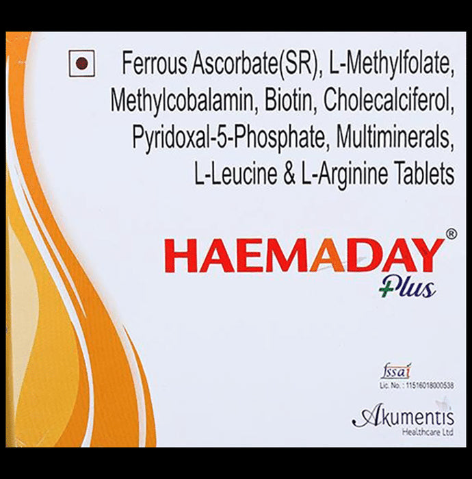 Haemaday Plus Tablet - Classic Derma