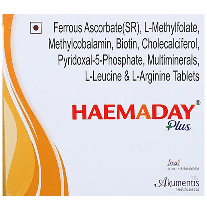 Haemaday Plus Tablet - Classic Derma