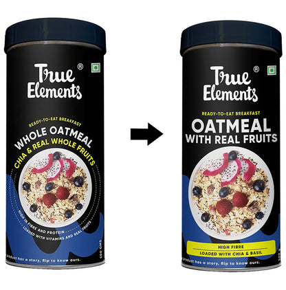 True Elements Oatmeal with Real Fruits