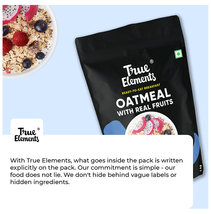 True Elements Oatmeal with Real Fruits