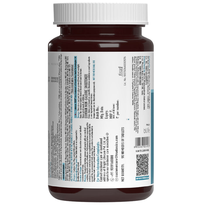 TrueBasics Advanced Multivit Men Tablet, Multivitamin for Men