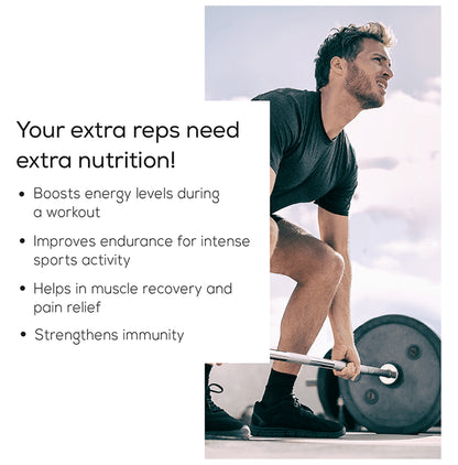 TrueBasics Advanced Multivitamin for Sports with Amino Acids & Antioxidants | For Immunity, Strength & Recovery | Tablet