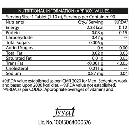 TrueBasics Advanced Multivitamins with Minerals | For Immunity, Energy & Antioxidant Support | Tablet