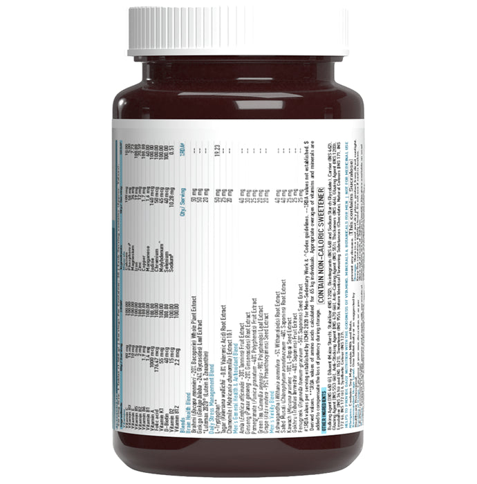 TrueBasics Advanced Multivitamins with Minerals | For Immunity, Energy & Antioxidant Support | Tablet