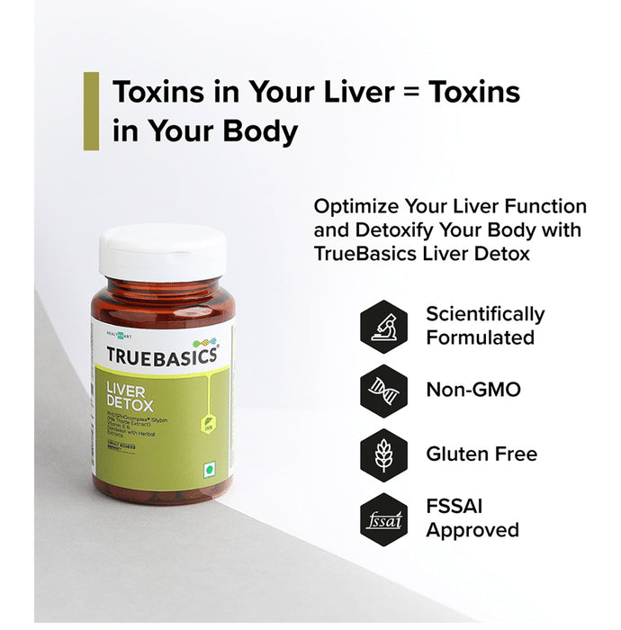 TrueBasics Liver Detox Tablet