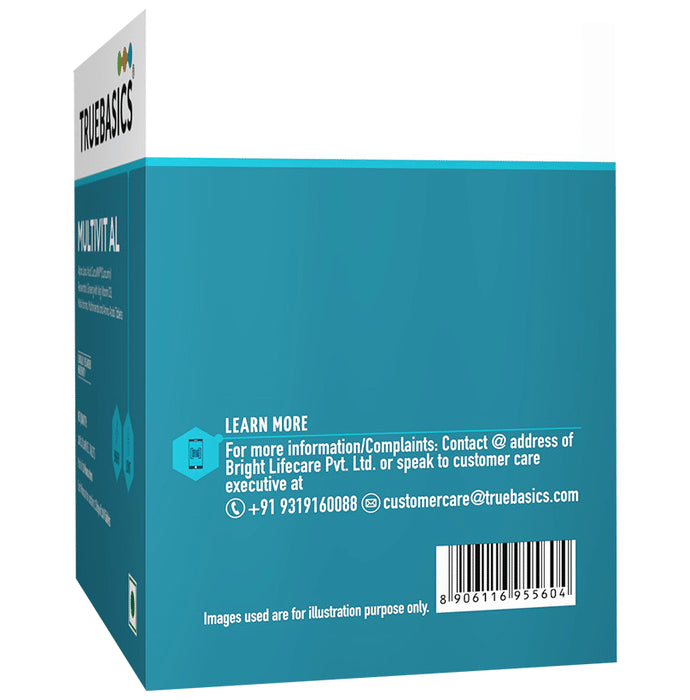 TrueBasics Multivit Al Veg. Tablet