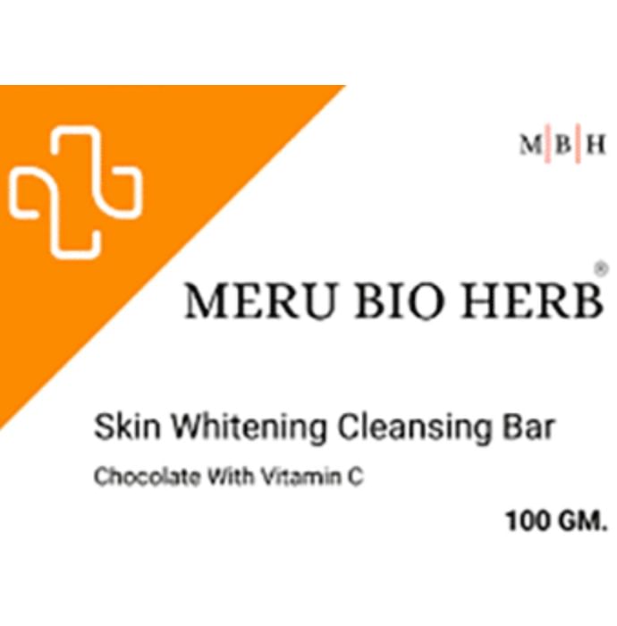 Meru Bio Herb Skin Whitening Cleansing Bar Soap - Classic Derma