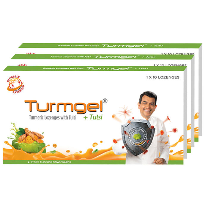 Turmgel Turmeric Lozenges (10 Each) with Tulsi - Classic Derma
